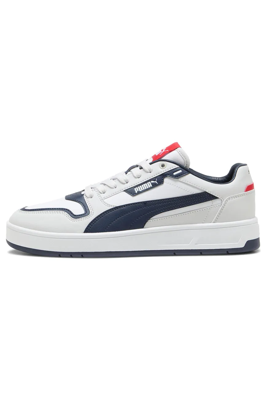 Sneakers Bianche e Blu Puma Court Classic Street