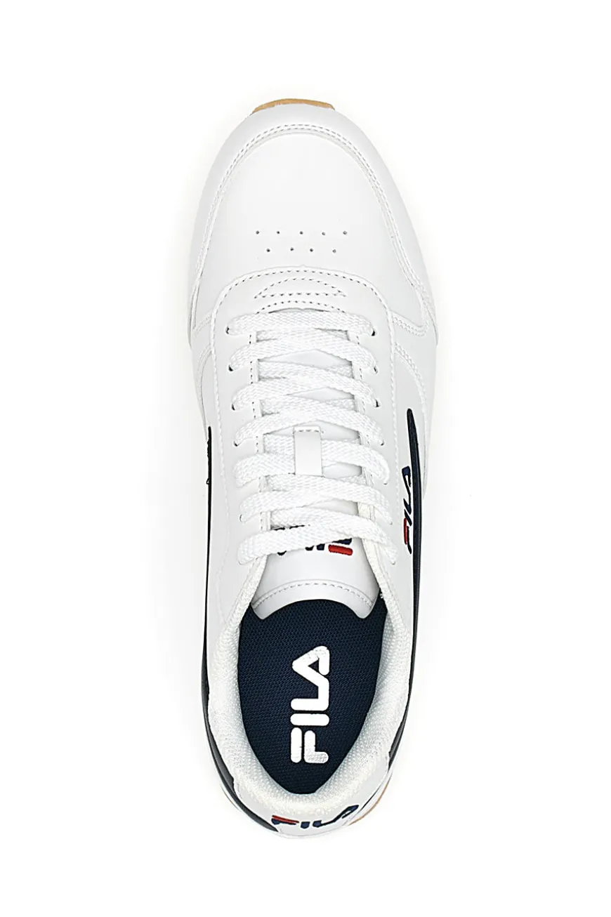 Sneakers Bianche e Blu sono soletta estraibile Fila Orbit