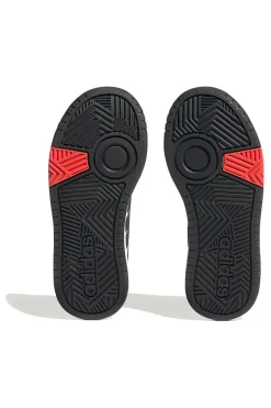 Sneakers bianche e nere basse Adidas Hoops 3.0 K