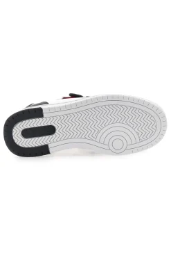 Sneakers bianche e nere con chiusura a strappo Levi's Kick SE