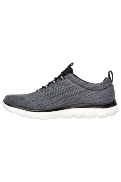Sneakers Bianche e Nere con Memory Foam Skechers Summits - Louvin