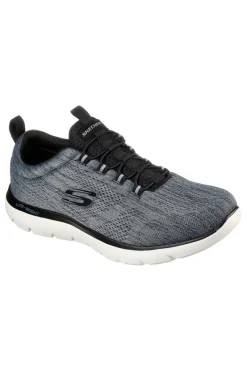 Sneakers Bianche e Nere con Memory Foam Skechers Summits - Louvin