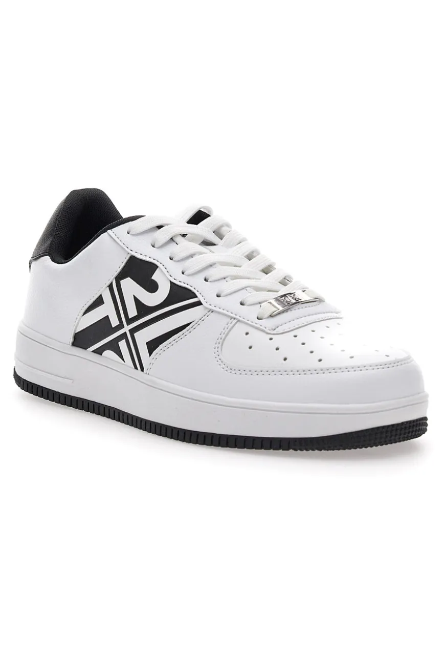 Sneakers Bianche e Nere da Uomo 2T2L 4713