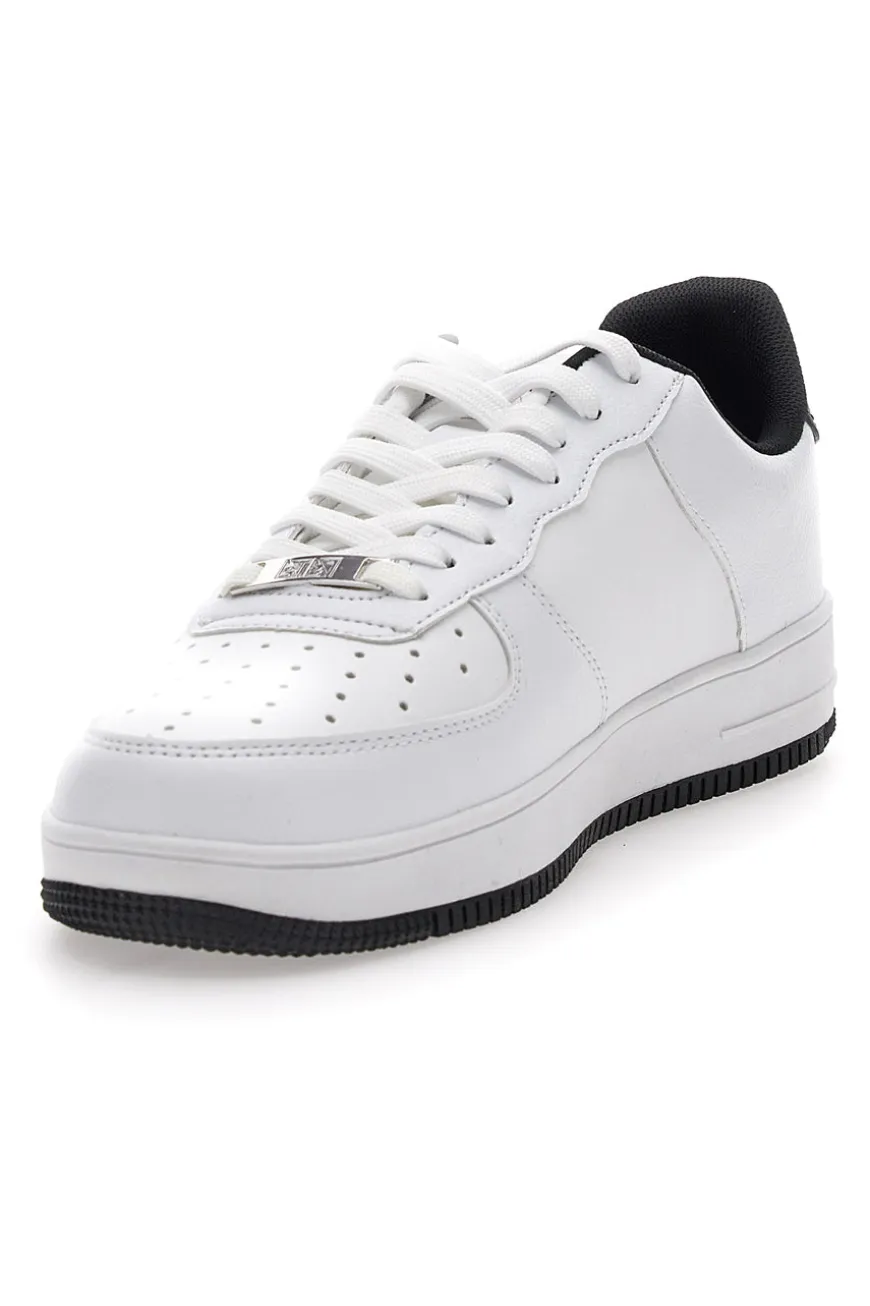 Sneakers Bianche e Nere da Uomo 2T2L 4713