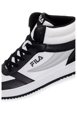 Sneakers Bianche e Nere Fila Rega Nf Mid