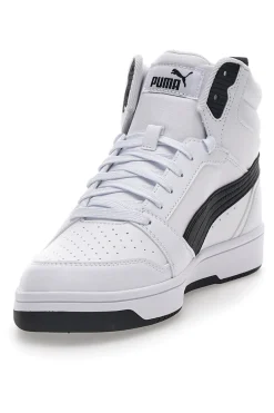 Sneakers Bianche e Nere Mid-Cut Puma Rebound V6