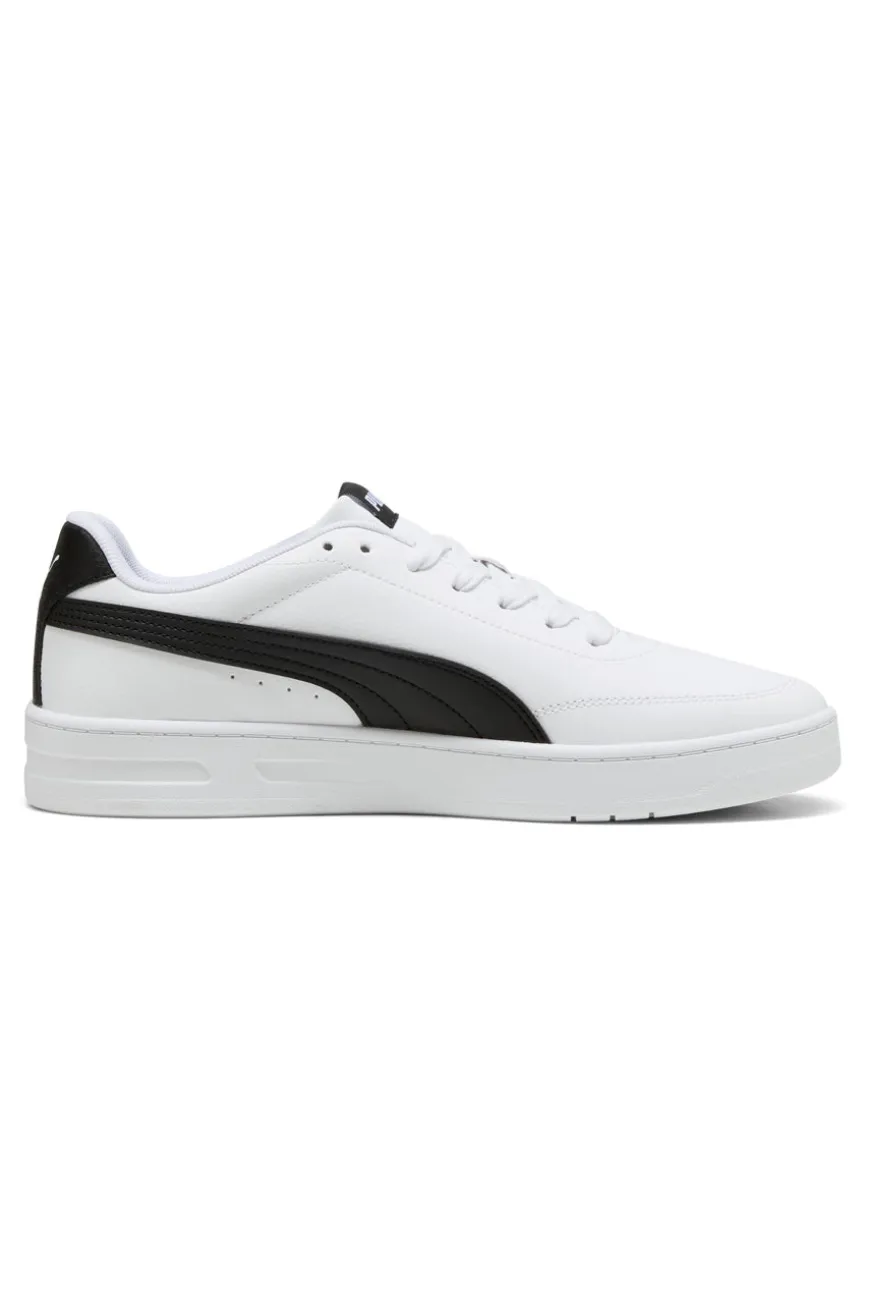 Sneakers Bianche e Nere Puma Court Classic Clean
