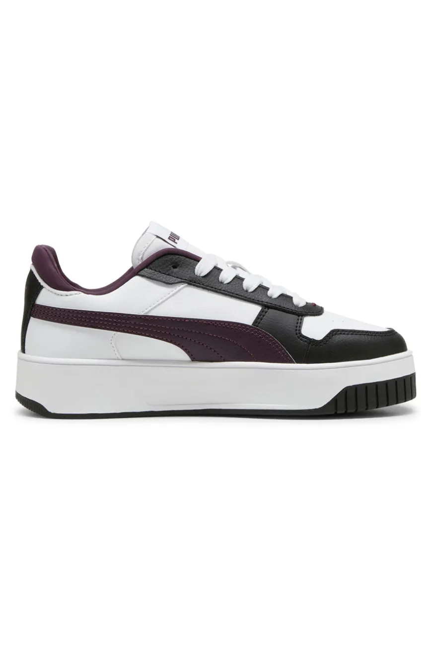 Sneakers Bianche e Nere Puma Carina Street
