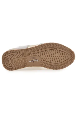Sneakers Bianche e Oro Con Lacci PEPE JEANS London Shine W