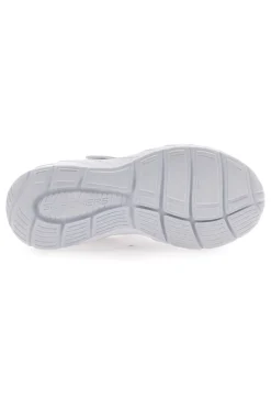 Sneakers Bianche e Rosa con Chiusura a Velcro SHECKERS BOUNDLESS-WATERCOLOR BLUR
