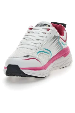 Sneakers Bianche e Rosa Con Extra - Insole Australian AU24W105