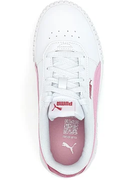 Sneakers Bianche e Rosa Con Lacci Puma Carina 2 Ps