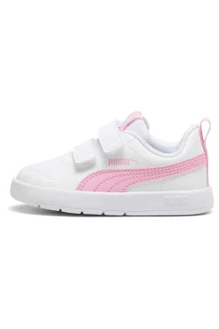 Sneakers Bianche e Rosa Con Strappi Puma Courtflex V3 V Inf