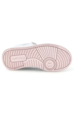 Sneakers bianche e rosa con strappo Champion RD18 2.0 LOW G PS