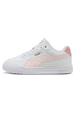 Sneakers bianche e rosa Puma Caven III Jr