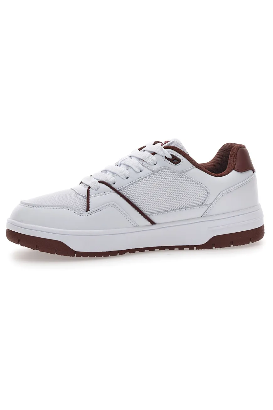 Sneakers Bianche e Rosse Con Logo Laterale Champion RD18 Lite Mesh