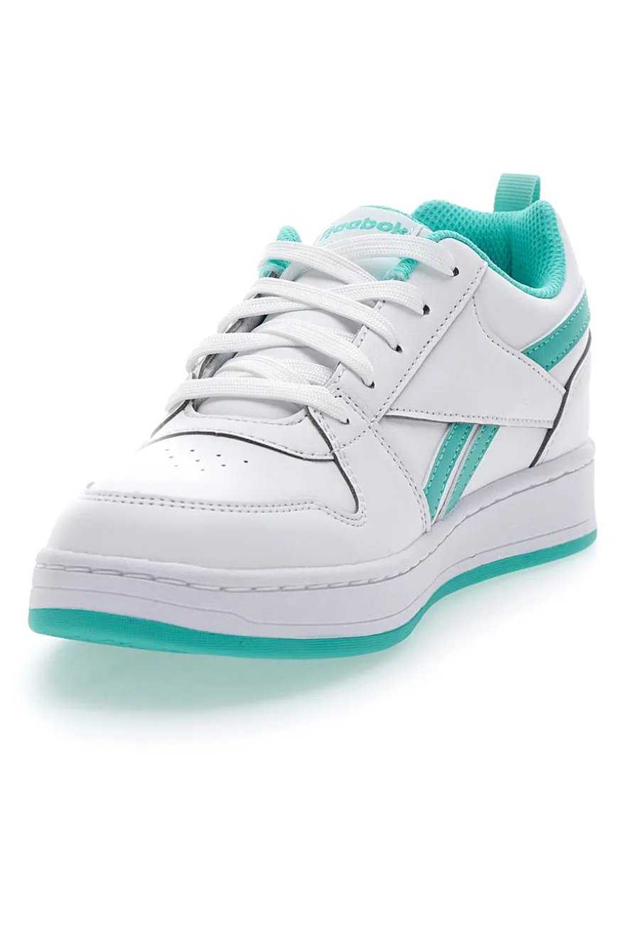 Sneakers Bianche e Verde Acqua Reebok Royal Prime 2