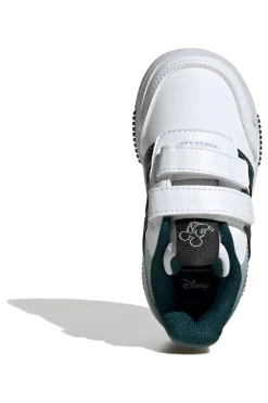 Sneakers bianche e verdi con dettagli Mickey Adidas Tensaur Mickey CFI