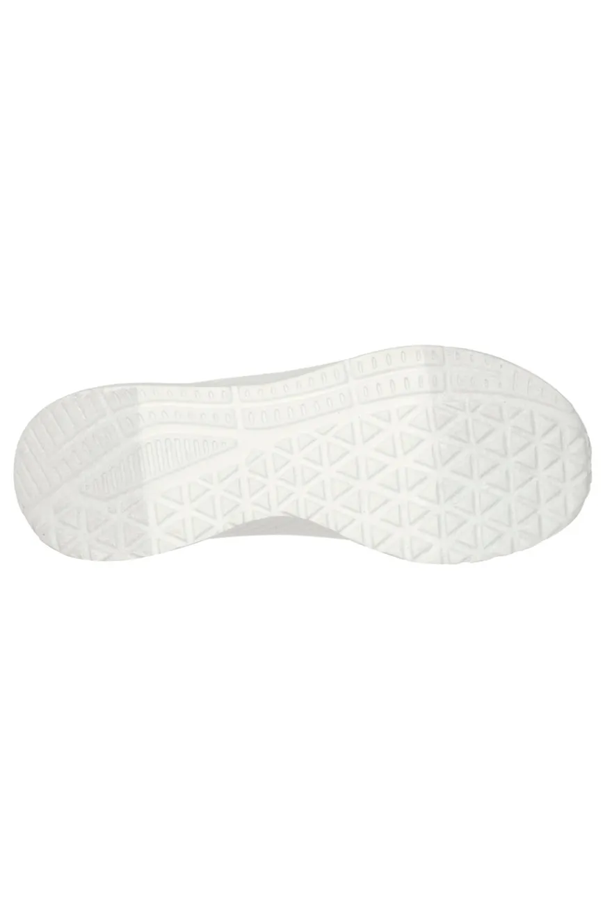 Sneakers bianche in duraleather con soletta memory foam Skechers BOBS Buno How Sweet