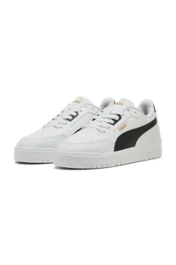 Sneakers bianche in pelle con dettagli neri Puma Shuffle Downtown