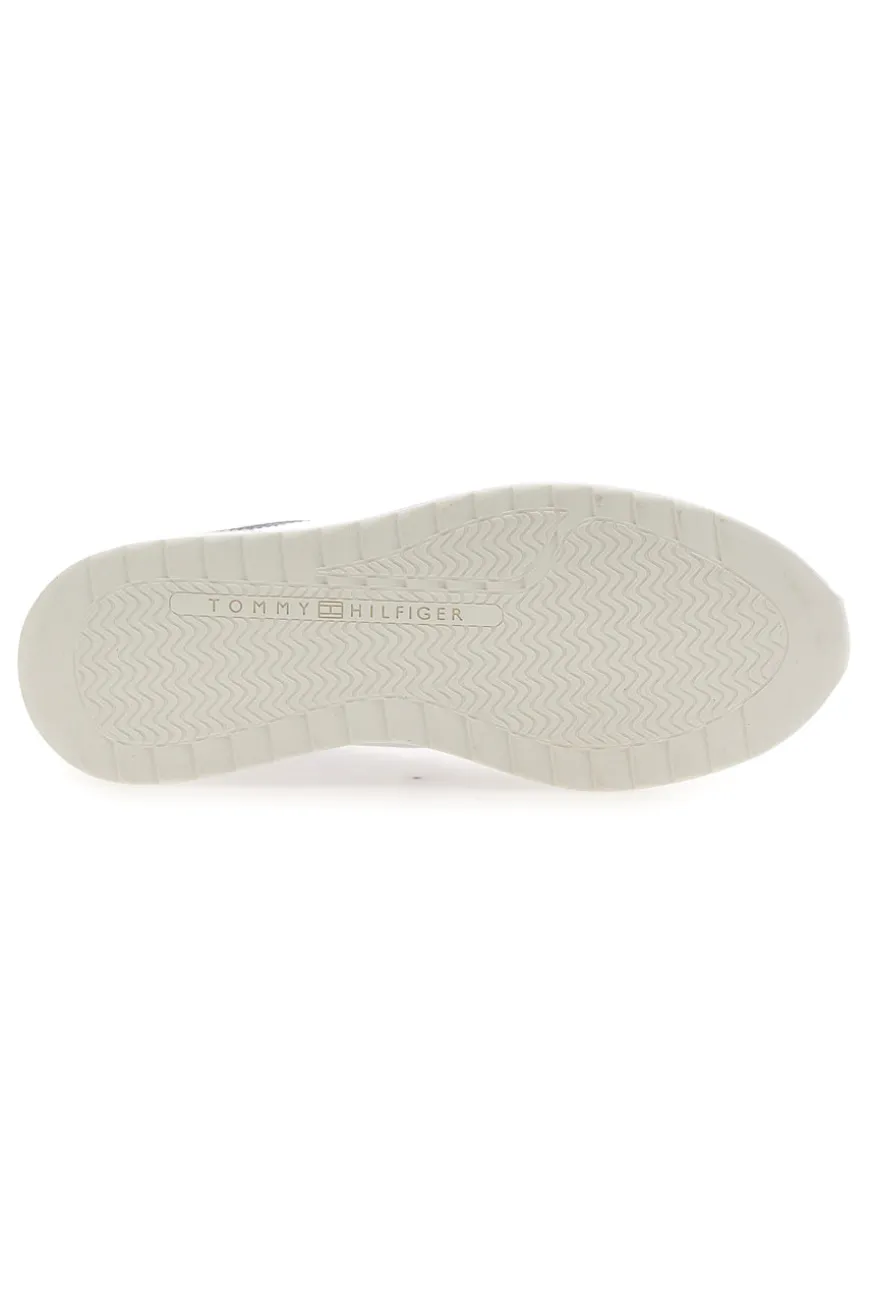 Sneakers bianche in pelle stile casual Tommy jeans Th Chic