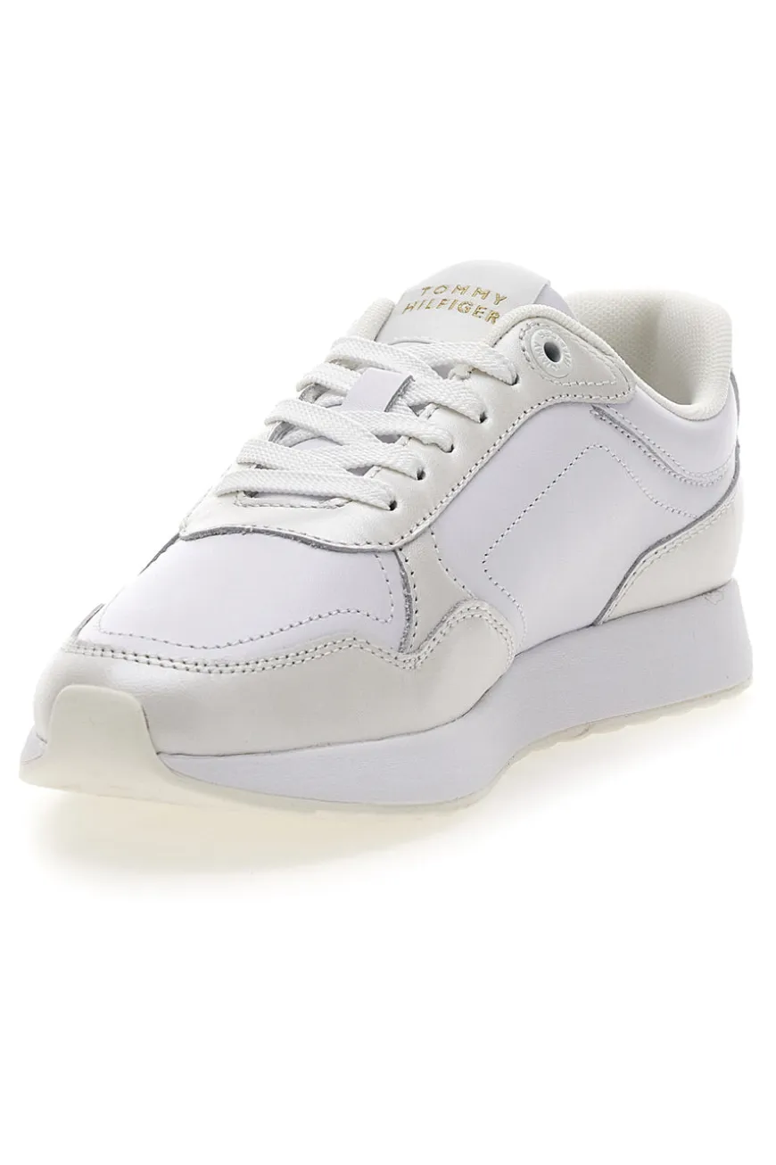 Sneakers bianche in pelle stile casual Tommy jeans Th Chic