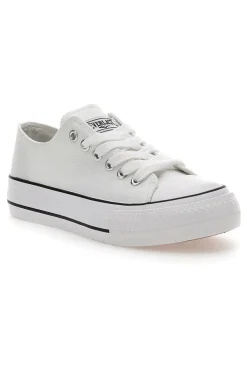 Sneakers Bianche In Tela da Donna Everlast 2137