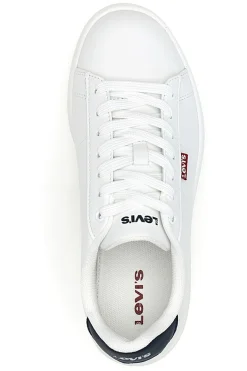 Sneakers bianche lacci e strappo Levi’s Bell JR