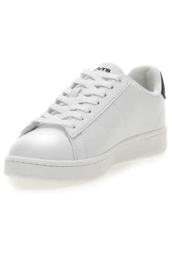 Sneakers bianche lacci e strappo Levi’s Bell JR