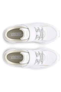 Sneakers bianche leggere con suola in gomma Under Armour Essential Runner