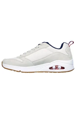 Sneakers Bianche Skechers Uno Stacre