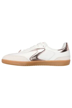 Sneakers bianche stile court con Memory Foam Skechers Hotshot Cool Glow