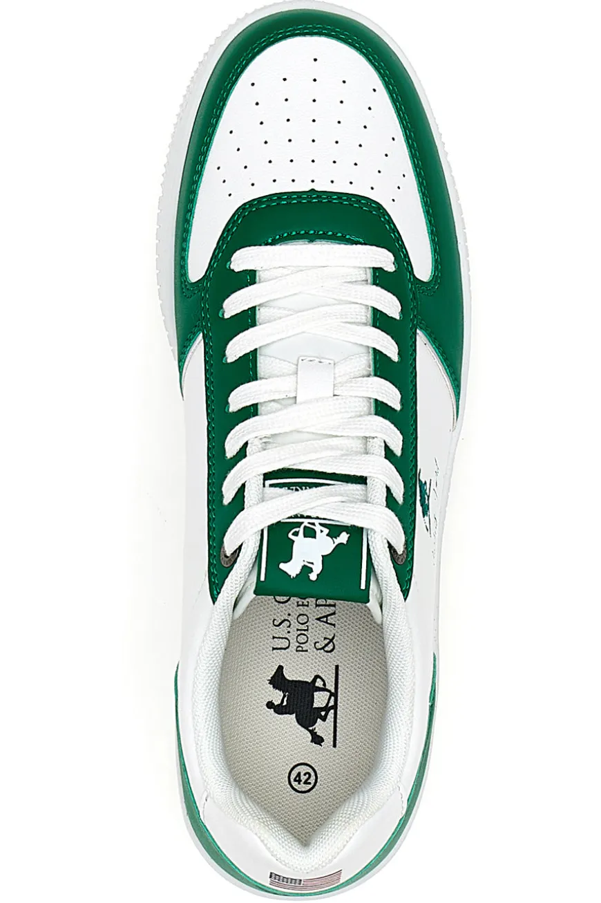 Sneakers Bianche/Verdi da Uomo U.S. Grand Polo 41471