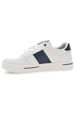 Sneakers Bianco e Blu Beverly hills polo club BHM614100