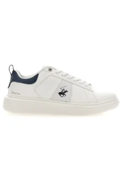 Sneakers Bianco e Blu Beverly hills polo club BHM614400