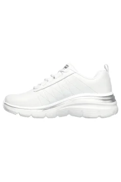 Sneakers bianco Memory Foam Skechers Fashion Fit Effortless