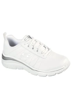 Sneakers bianco Memory Foam Skechers Fashion Fit Effortless
