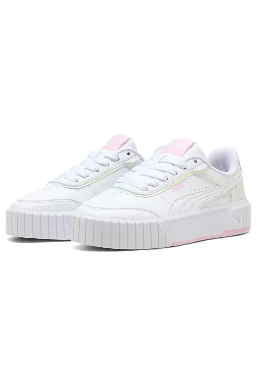Sneakers Bianco platform hologram Puma Carina Mia Holo 2 Jr