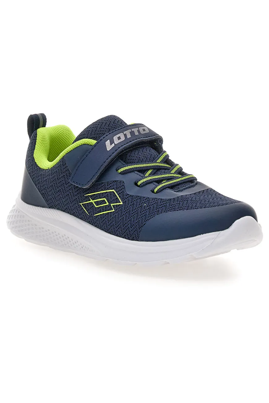 Sneakers blu con dettagli rossi Lotto Rider AMF II CL S