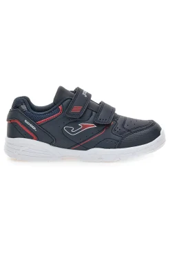 Sneakers blu con doppio strappo Joma W.School JR 2533