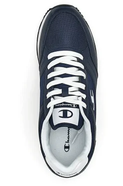 Sneakers Blu con Lacci Champion II Mix Material