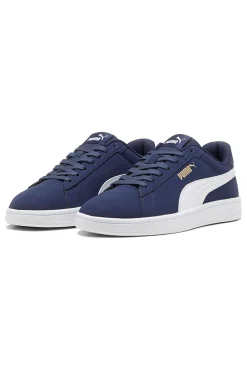 Sneakers blu con logo laterale Puma Smash 3.0 Buck