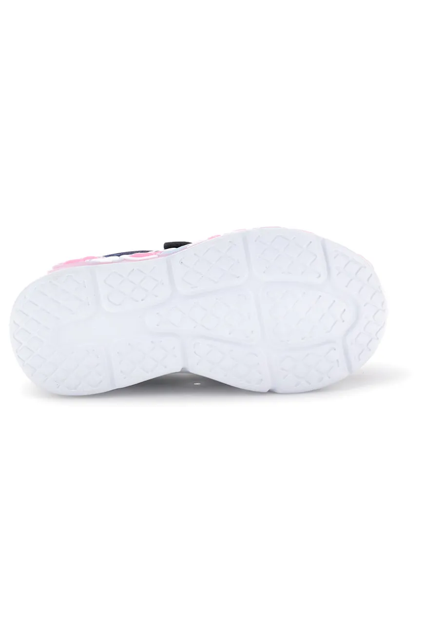 Sneakers blu con strappi e luci Mkids MJ6036