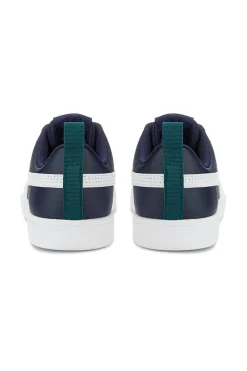 Sneakers blu con suola bianca Puma Rickie jr