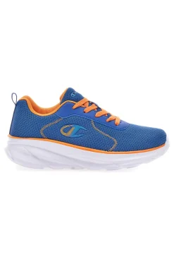 Sneakers blu e arancioni con suola sportiva Champion Hro Jb Gs Low Cut