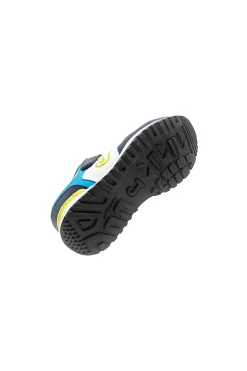 Sneakers blu e bianche con strappo Joma Tornado JR 2633