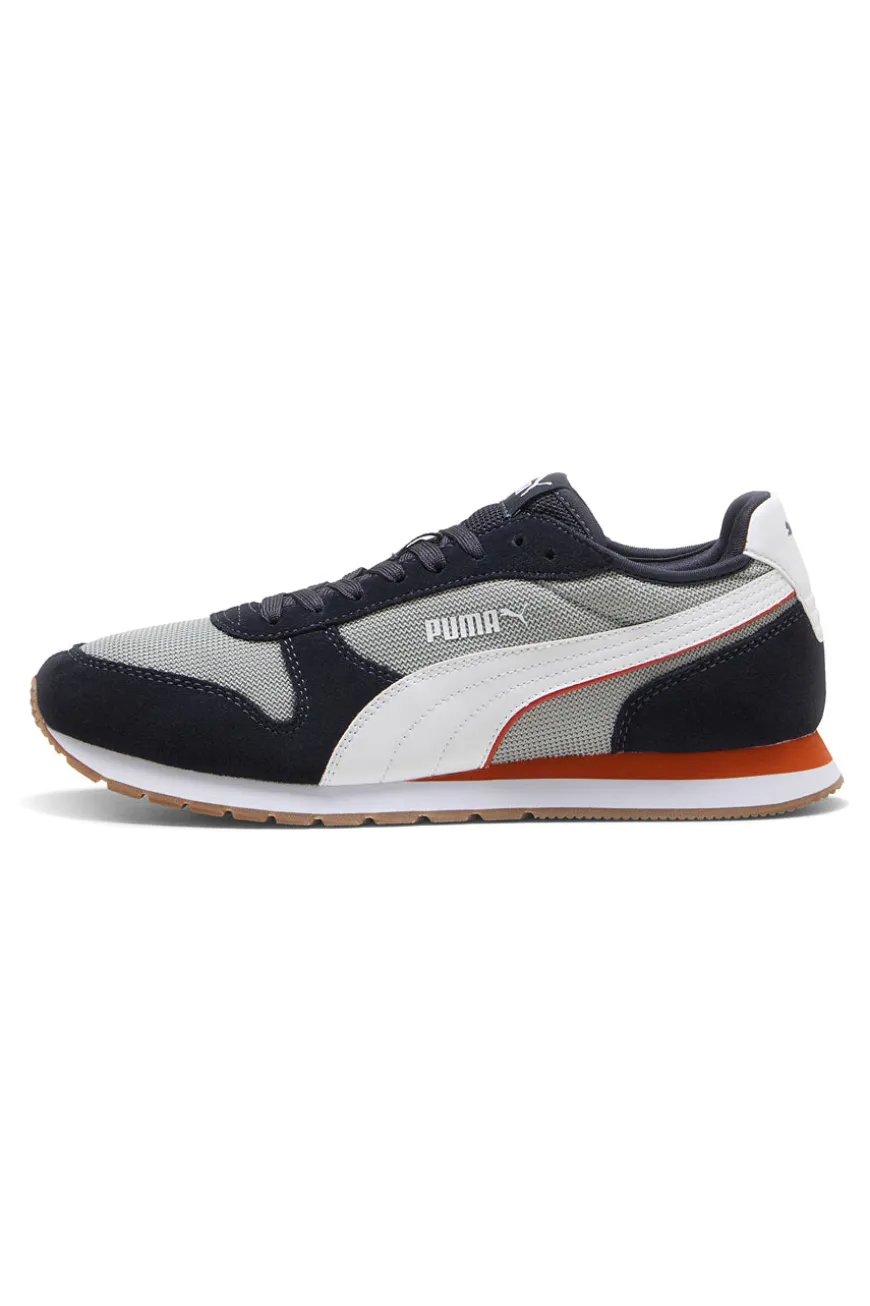 Sneakers blu e grigie in mesh con dettagli scamosciati Puma ST Miler