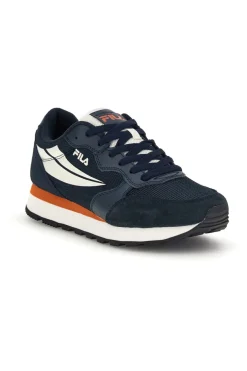 Sneakers blu inserti a contrasto Fila Hypert