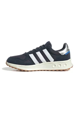 Sneakers blu navy stile retrò con suola running Adidas Run 84