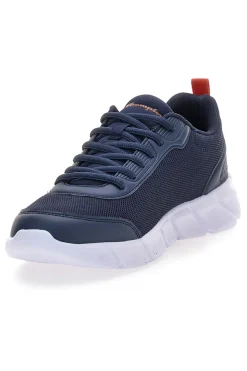 Sneakers blu traspiranti in mesh con suola ammortizzata Champion Jolt Mesh